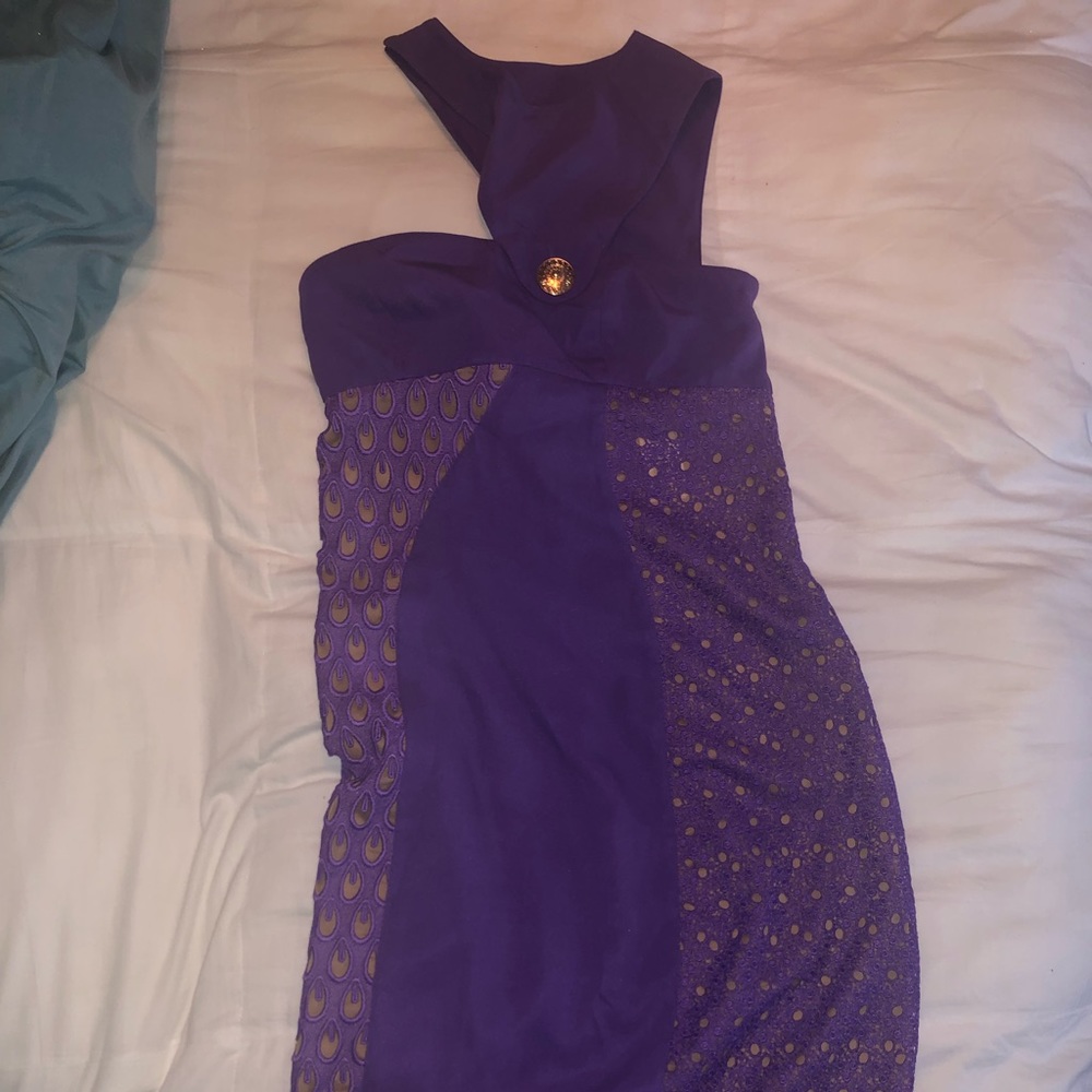 Versace for H&M purple dress new with tags